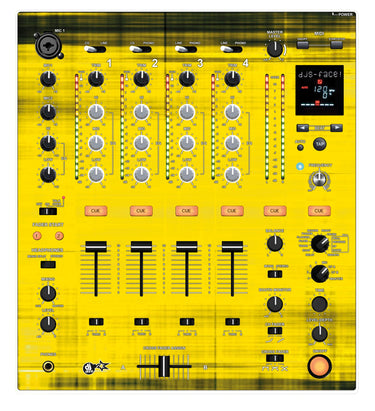 Pioneer DJ DJM 700 Skin Blacknyellow